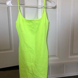 NWT neon bodycon dress